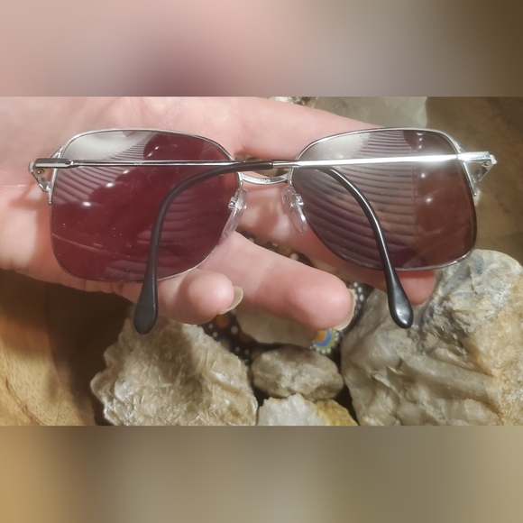 Vintage Luxottica Ceres Chrome Sunglasses. Made in Italy. - Picture 3 of 15